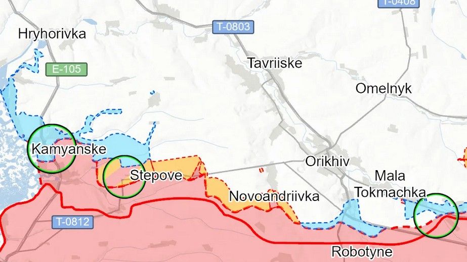Сили оборони просунулися на Запоріжжі, &ndash; ISW