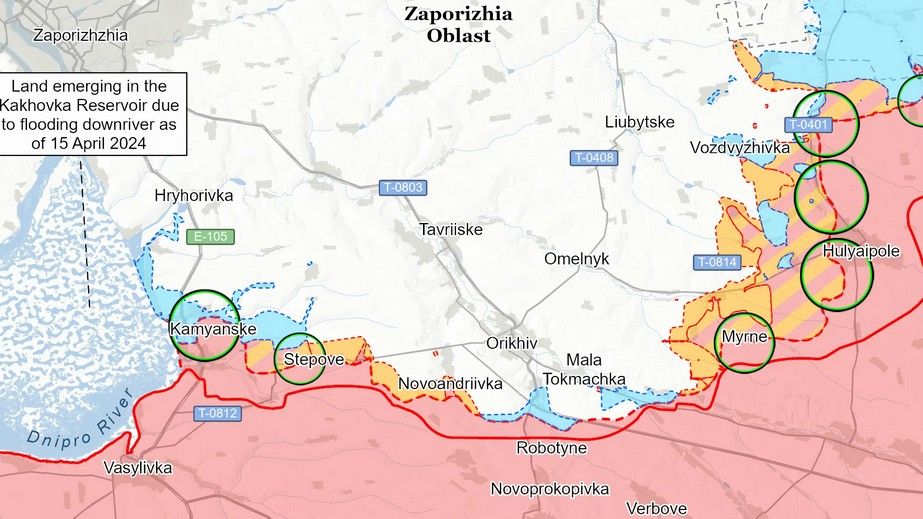 ВСУ продвинулись на Запорожском фронте, &ndash; ISW