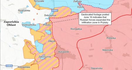 Росіяни інфільтруються на сході Запорізької області, &ndash; ISW