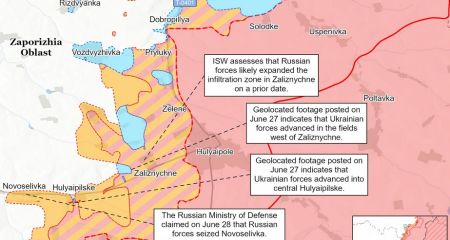 Сили оборони просунулися в Запорізькій області, &ndash; ISW