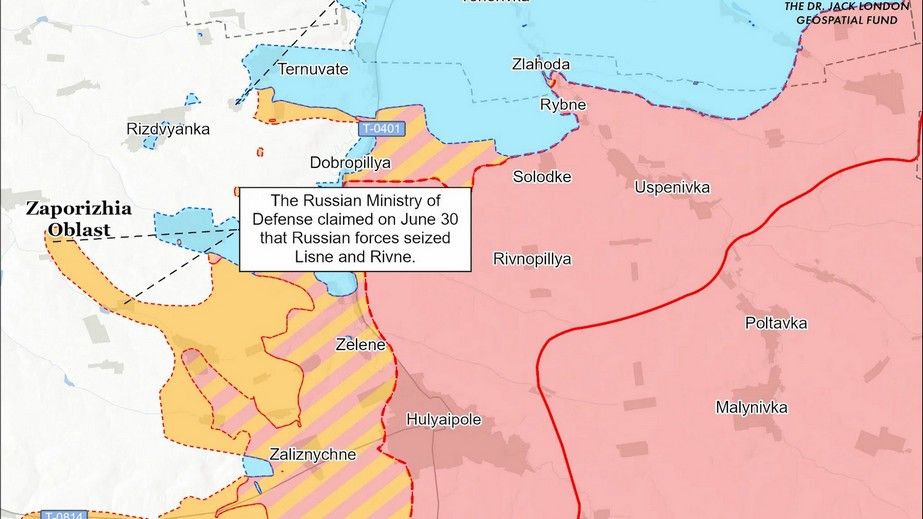 Російське командування вигадало "успіхи" на Запоріжжі &ndash; оцінка ISW