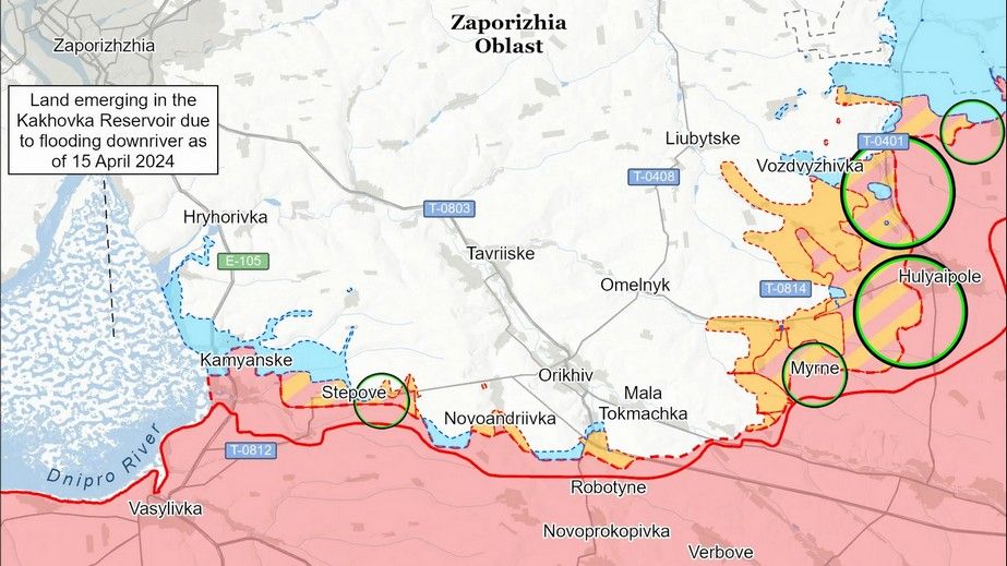 Россияне не имеют успехов на Запорожском направлении, – ISW
