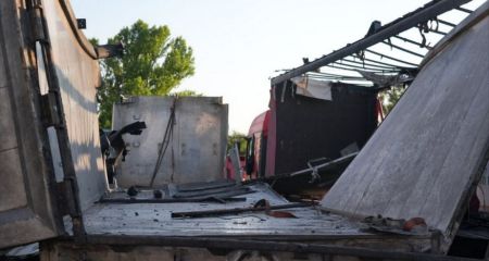 Росіяни атакували транспортне підприємство в Запоріжжі &ndash; наслідки