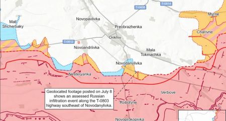 Ворог інфільтрувався біля Новоданилівки на Запоріжжі, &ndash; ISW