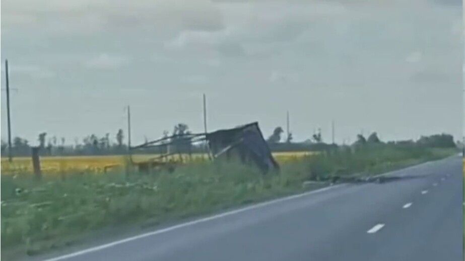 Знищену техніку поблизу окупованого Енергодара показали