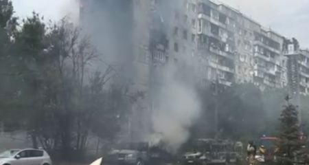 Ворог повторно атакував будинок у Запоріжжі, де працювали волонтери &ndash; кадри