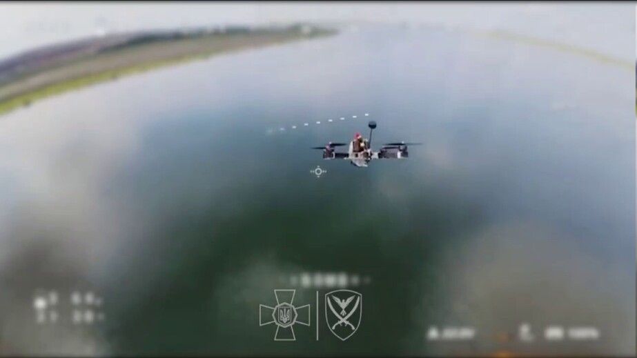 Бійці "Хортиці" показали, як збивають FPV-дрони біля Запоріжжя