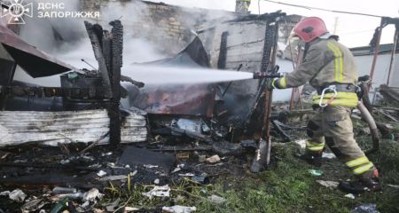 Більша частина пожеж у Запоріжжі стається через обстріли