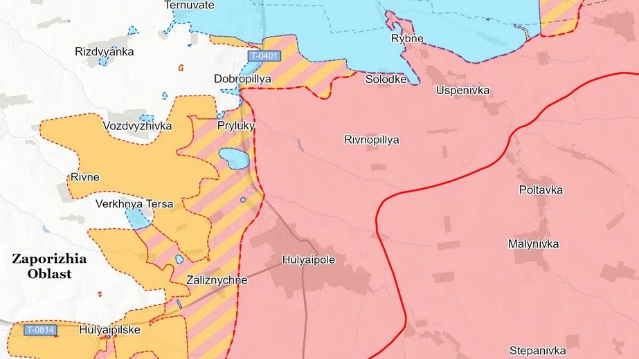 Наступление оккупантов на Запорожье не дало результатов, – ISW