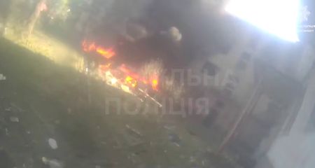 Комбинированная атака на Запорожье: в полиции показали, как они спасали людей