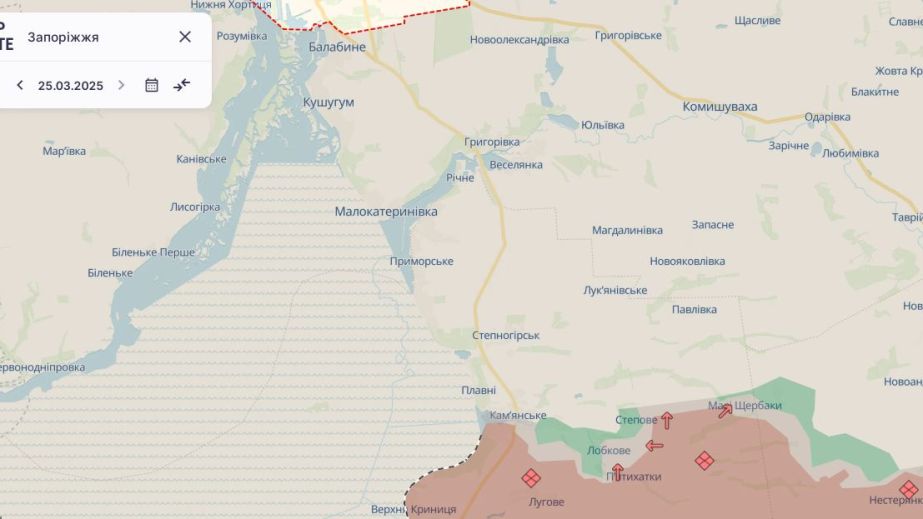 Российские захватчики продолжают штурмовать позиции украинских защитников в Запорожской области — подробности