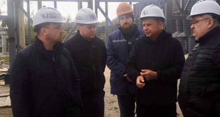 В Запорожье завершают строительство железобетонной защиты для подстанций