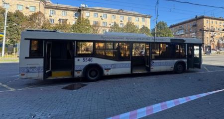 Запорожцам не рекомендуют ездить в общественном транспорте на проспекте при угрозе FPV