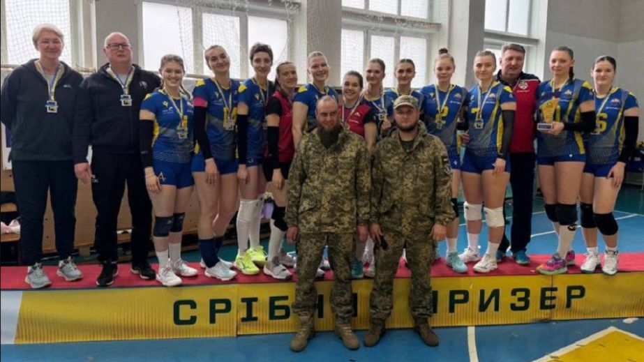 Срібні медалі чемпіонату України вибороли волейболістки запорізької "Орбіти"