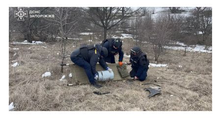 Рятувальники знешкодили залишки "шахеду” на Запоріжжі