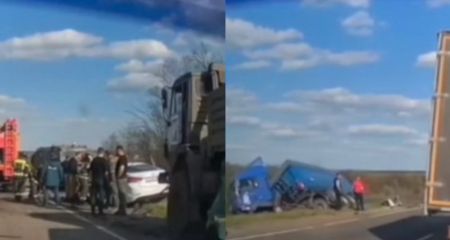 ДТП із загиблими цивільними влаштували окупанти на трасі під Бердянськом, – соцмережі