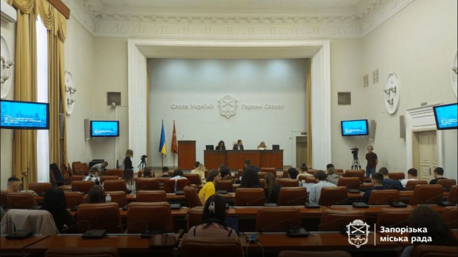 Підсумки роботи за рік підбила Молодіжна рада Запоріжжя – деталі