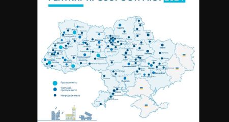 12 место в ежегодном рейтинге "прозрачности" городов заняло Запорожье