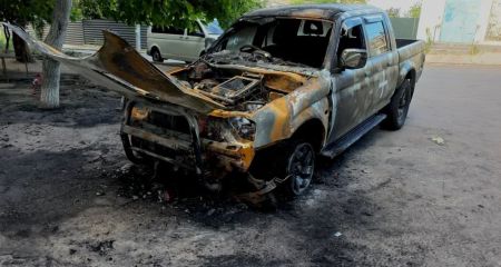 7 років колонії і штраф отримав запоріжець за підпал автівок ЗСУ та поліції