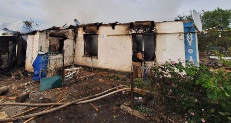 Вісім пожеж сталося на Запоріжжі внаслідок обстрілів росіян