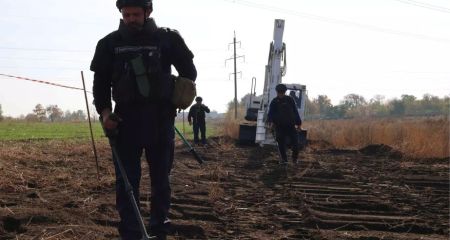 Касетний елемент від "Урагану" знищили запорізькі сапери