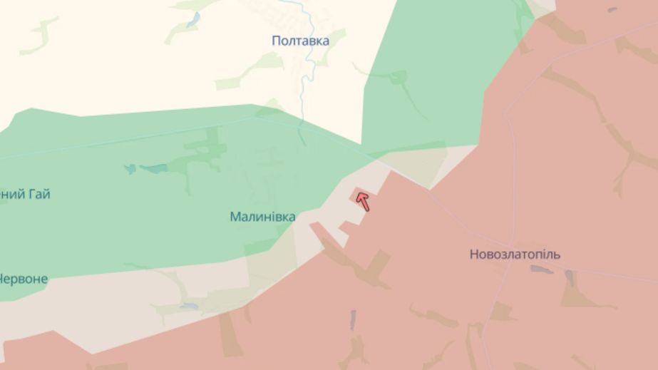Аналітики фіксують просування ворога біля Малинівки на Запоріжжі