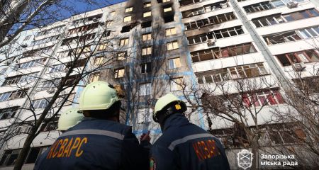 В Запоріжжі ліквідовують наслідки нічного удару "шахедами”