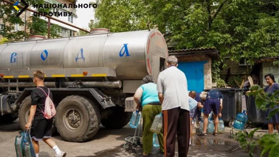 Через відсутність води на ТОТ людям взимку загрожує холод