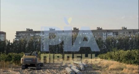 В окупованому місті на Запоріжжі росіяни вирубали частину історичного саду