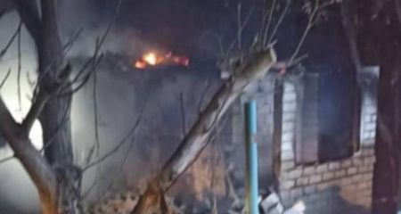 Оккупанты уничтожили дом в пригороде Запорожья