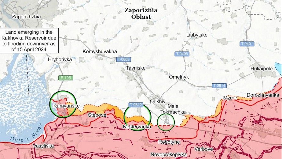 Россияне, вероятно, захватили Ольговское на Запорожье, – аналитики ISW