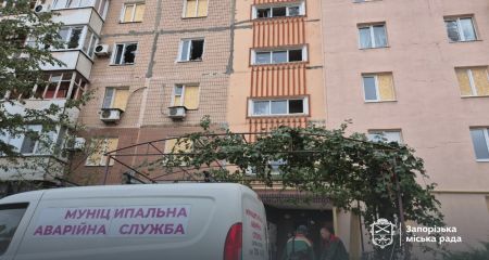 В Запорожье восстановили часть домов после массированного обстрела