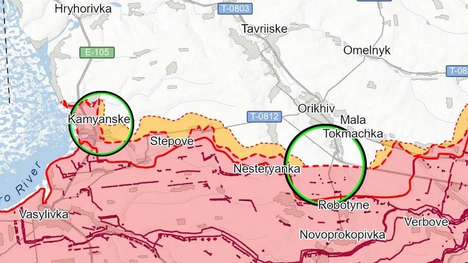 Російські війська не мають просувань на Запоріжжі, – ISW