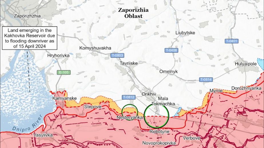 В ISW не підтверджують російських заяв про нібито захід до Новогригорівки на Запоріжжі