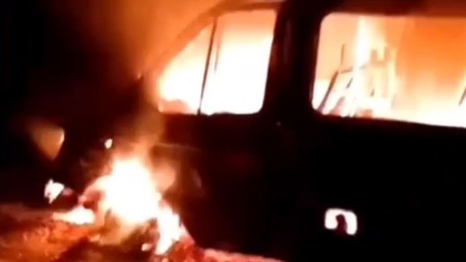 Несколько пожаров вспыхнуло в Запорожье после дронового налета  – кадры