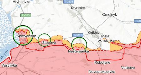 Россияне не имеют успехов на Запорожском фронте, – ISW