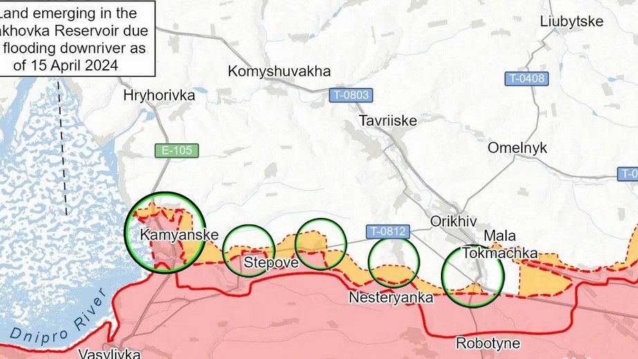Окупанти не мають успіхів на Запорізькому напрямку, – ISW