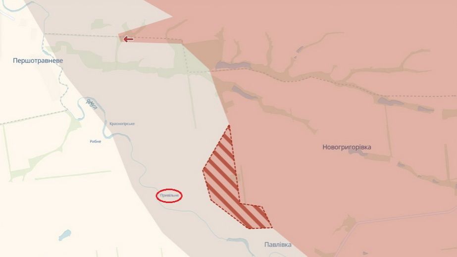 Оккупанты продвинулись возле Привольного на Запорожье, – DeepState