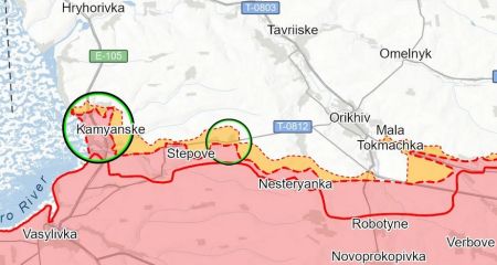 Штурмы россиян на Запорожье были безуспешными – детали от ISW