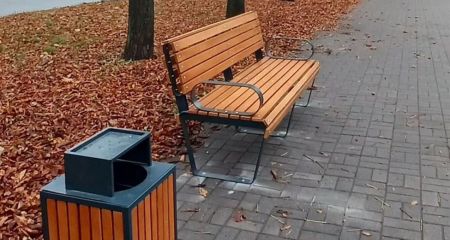 Новые места для отдыха появились вдоль центрального проспекта Запорожья