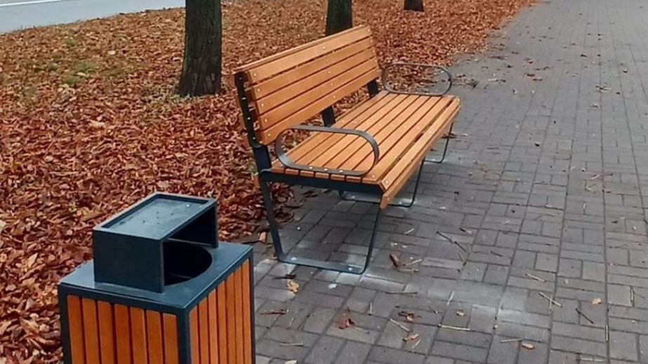 Новые места для отдыха появились вдоль центрального проспекта Запорожья