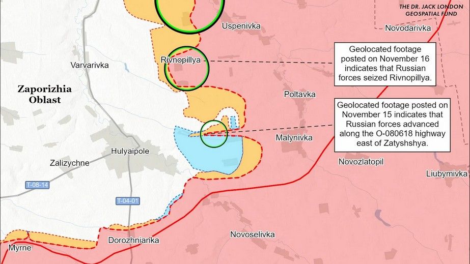 Армія РФ намагається ізолювати Гуляйполе на Запоріжжі, – ISW