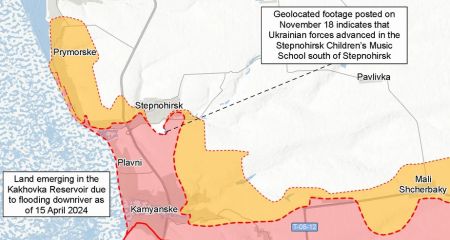 Сили оборони просунулися на Запорізькому напрямку, – ISW