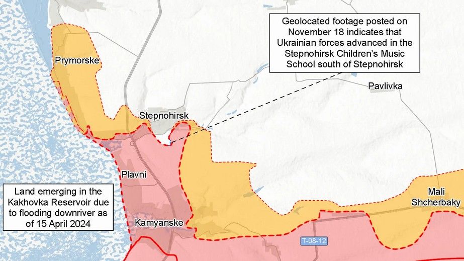 Силы обороны продвинулись на Запорожском направлении, – ISW