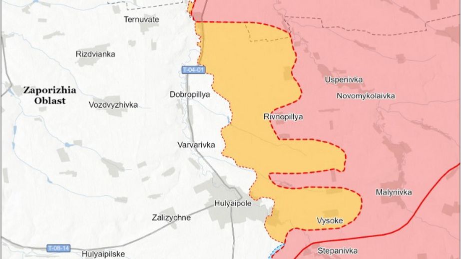 За последние недели войска РФ быстрее всего продвигались на Запорожье – оценка ISW
