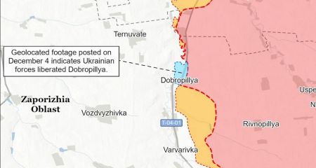 Украинские войска продвинулись на Запорожье, – ISW