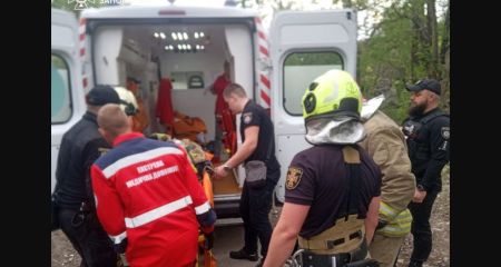 Людину з ішемічним інсультом евакуювали з прифронтового села у Запоріжжя
