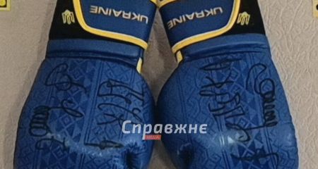Рукавички Усика привезли до Запоріжжя: релокована громада відкрила виставку