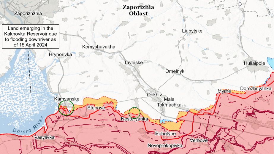 Армія РФ не має просування на Запоріжжі, – аналітики