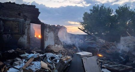 15 пожаров вспыхнули в громадах Запорожья после российских обстрелов